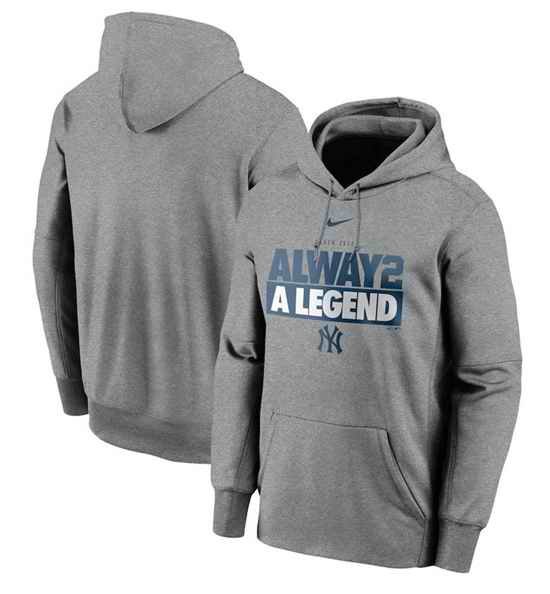 Men's New York Yankees 2020 Gray Pullover Hoodie