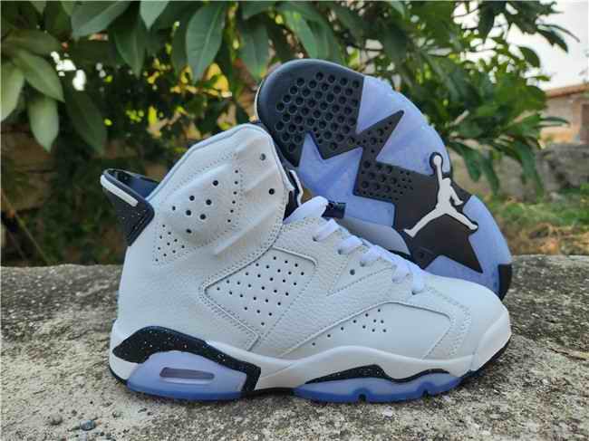 Men's Running Weapon Air Jordan 6 White Shoes 064