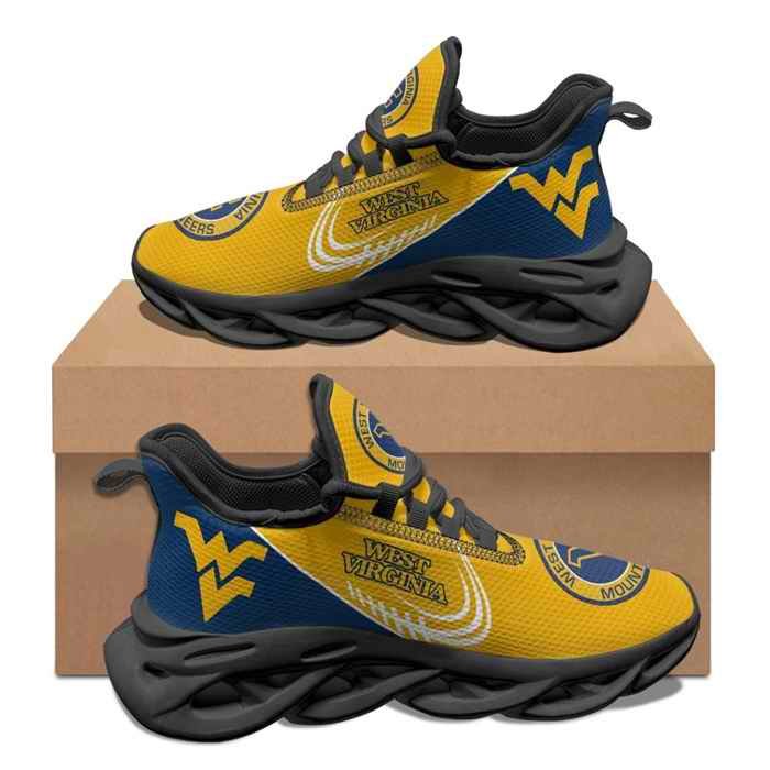 Men's West Virginia Mountaineers Flex Control Sneakers 003