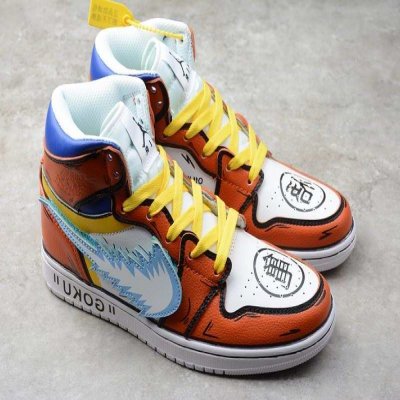 Men's Running weapon Dragon Ball Super X Off-white X Dbz Son Goku Air Jordan 1 Shoes 0113