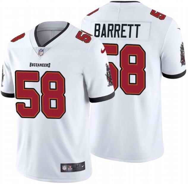 Men's Tampa Bay Buccaneers #58 Shaquil Barrett New White Vapor Untouchable Limited Stitched NFL Jersey