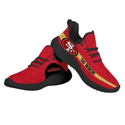 Women's NFL San Francisco 49ers Mesh Knit Sneakers/Shoes 001