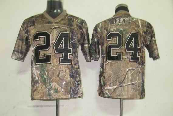 Jets #24 Darrelle Revis Camouflage Stitched Realtree Collection Youth NFL Jersey