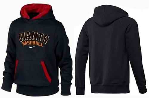 San Francisco Giants Pullover Hoodie Black & Red