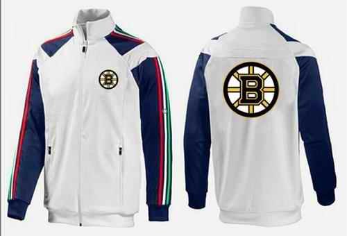 NHL Boston Bruins Zip Jackets White