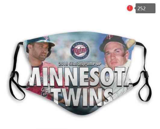 Minnesota Twins Face Mask 005 Filter Pm2.5 (Pls check description for details)