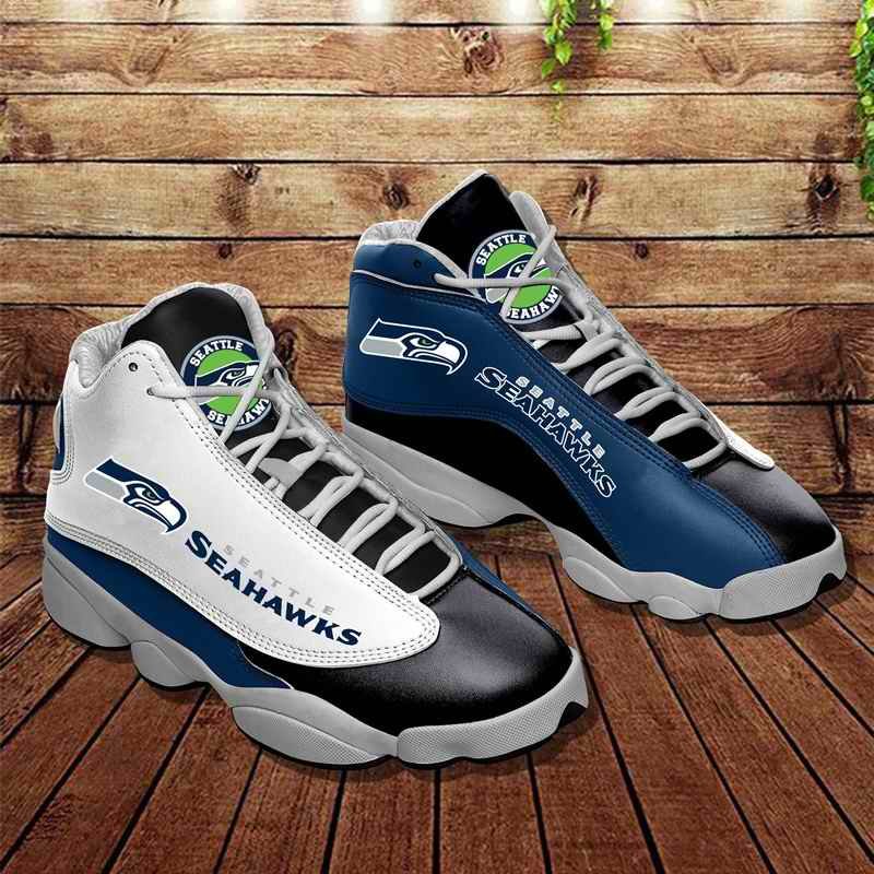 Women's Seattle Seahawks Limited Edition JD13 Sneakers 004