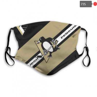 Pittsburgh Penguins Face Mask 001 Filter Pm2.5 (Pls check description for details)