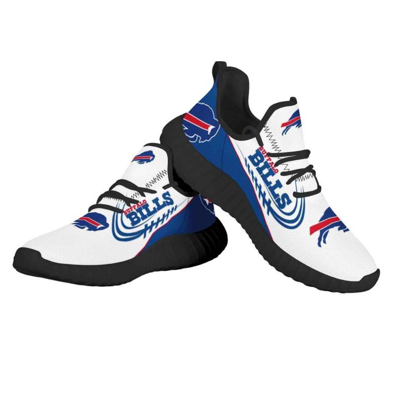 Women's NFL Buffalo Bills Mesh Knit Sneakers/Shoes 004