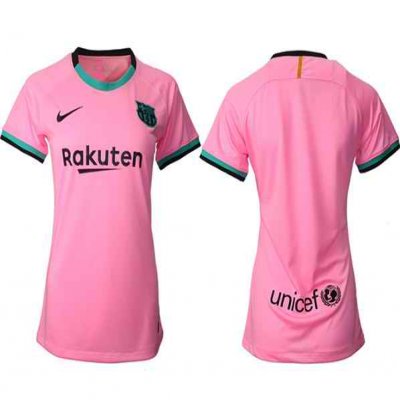 Women's Barcelona Blank Away Soccer Club Jersey