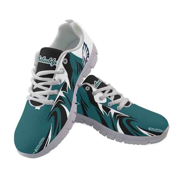 Women's Philadelphia Eagles AQ Running Shoes 004