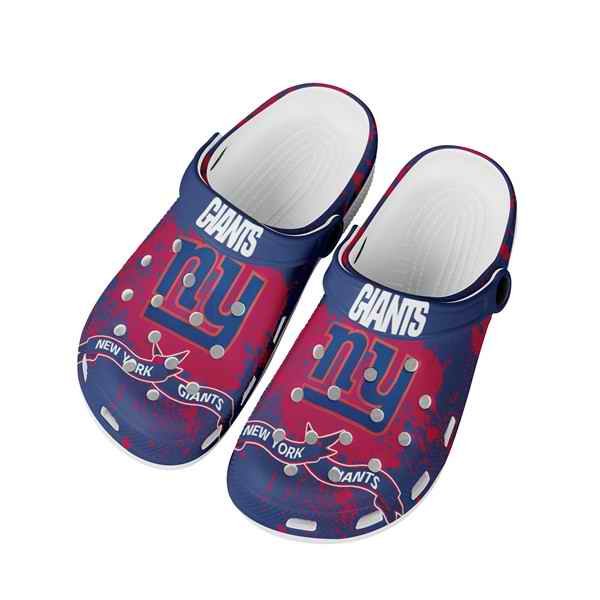 Men's New York Giants Bayaband Clog Shoes 003