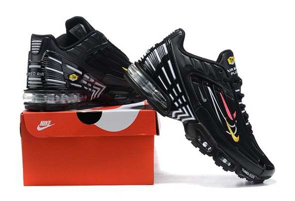 Men's Hot sale Running weapon Air Max TN Plus Shoes Black 0197