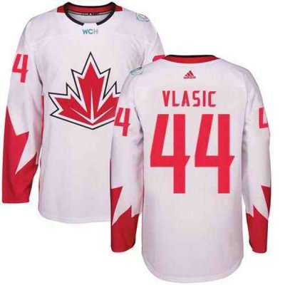 Team Canada #44 Marc-Edouard Vlasic White 2016 World Cup Stitched Youth NHL Jersey