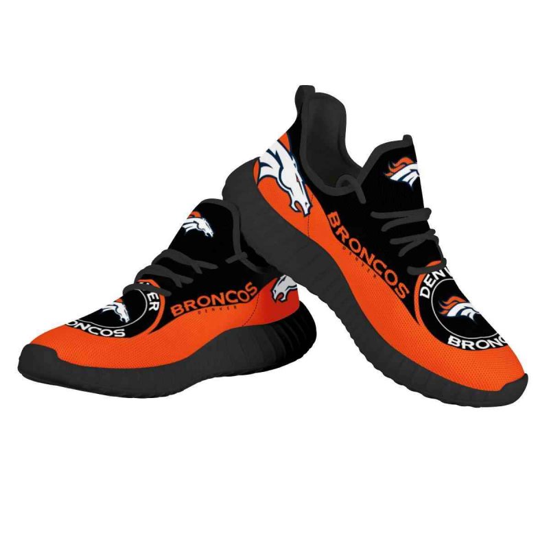 Women's NFL Denver Broncos Mesh Knit Sneakers/Shoes 003