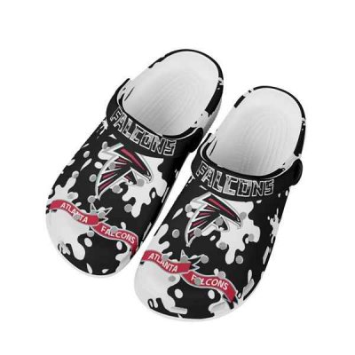 Men's Atlanta Falcons Bayaband Clog Shoes 002