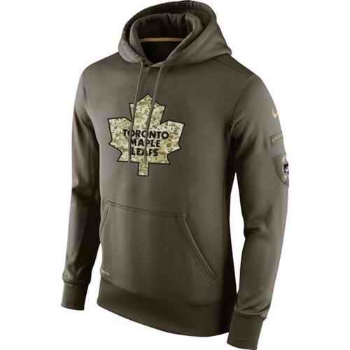 Men's Toronto Maple Leafs Nike Salute To Service NHL Hoodie