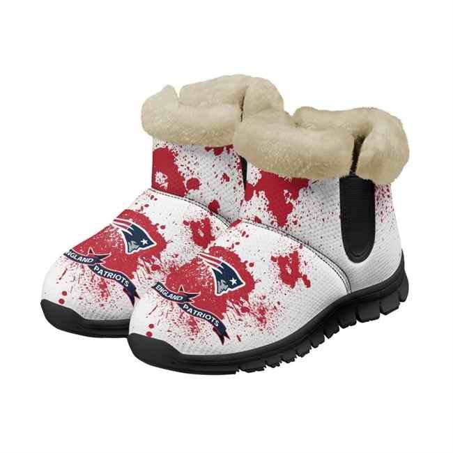 Men's New England Patriots 2024 Snow Boots/Shoes 002(Pls check description for details)