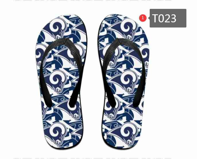 All Sizes Los Angeles Rams Flip Flops T023(Pls check description for details)