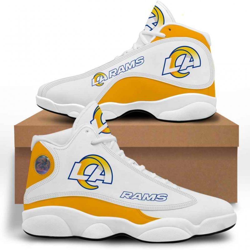 Women's Los Angeles Rams Limited Edition JD13 Sneakers 003