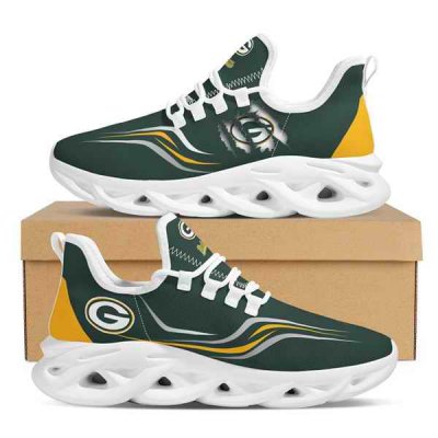 Men's Green Bay Packers Flex Control Sneakers 0010