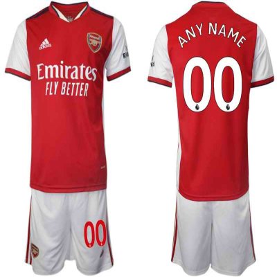 Arsenal F.C Custom Red Home Soccer Jersey