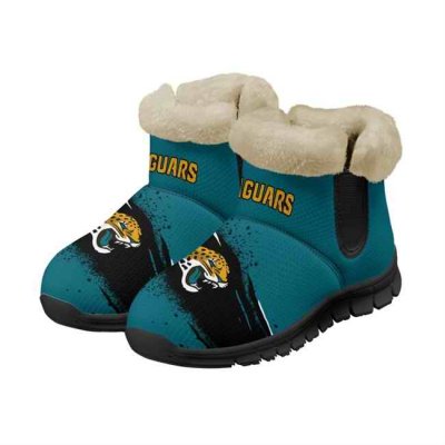 Men's Jacksonville Jaguars 2024 Snow Boots/Shoes 002(Pls check description for details)