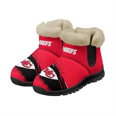 Men's Kansas City Chiefs 2024 Snow Boots/Shoes 002(Pls check description for details)