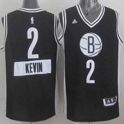 Nets #2 Kevin Garnett Black 2014-15 Christmas Day Stitched NBA Jersey