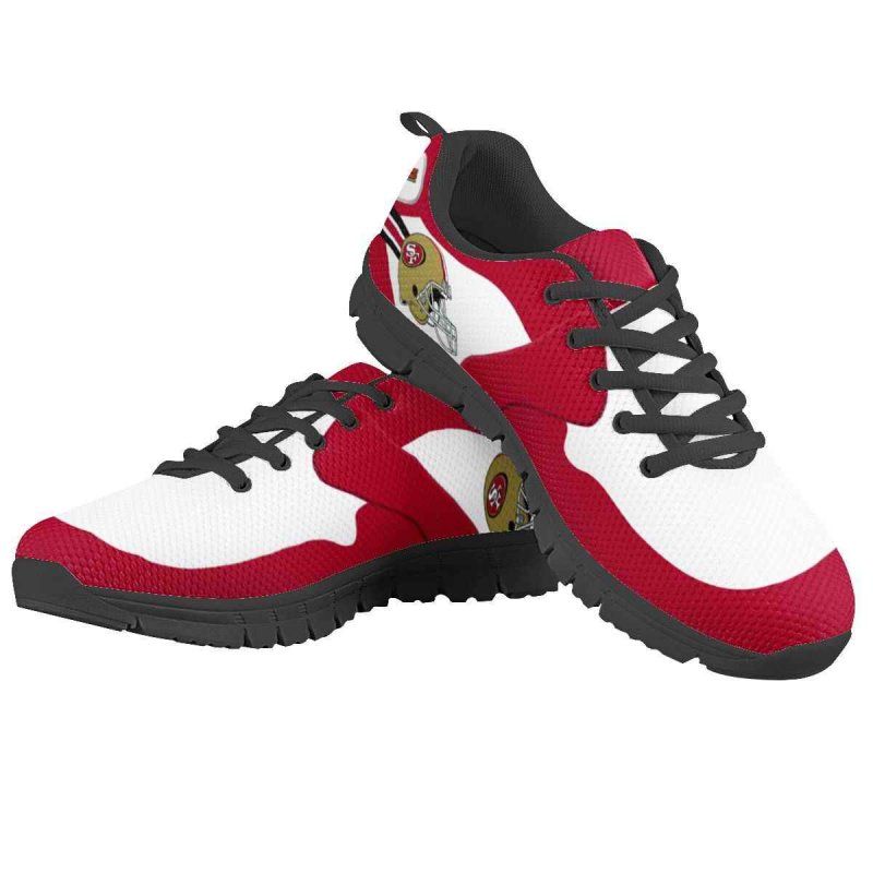 Women's San Francisco 49ers AQ Running Shoes 001