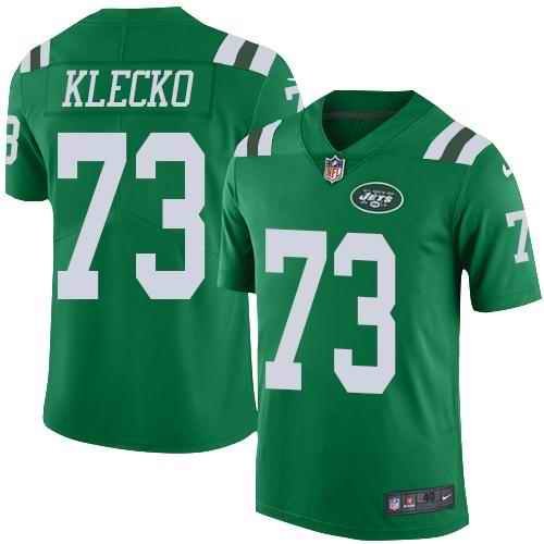 Nike Jets #73 Joe Klecko Green Men's Stitched NFL Elite Rush Jersey