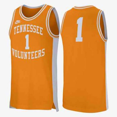 Men's Tennessee Volunteers ACTIVE PLAYER Custom Orange Stitched Jersey