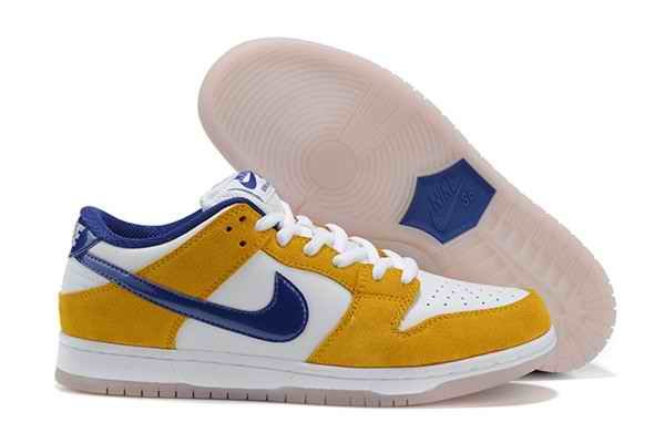 Women's Dunk Low SB Yellow/Blue Shoes 180