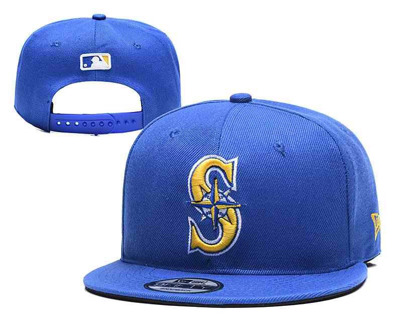 MLB Seattle Mariners Stitched Snapback Hats 001