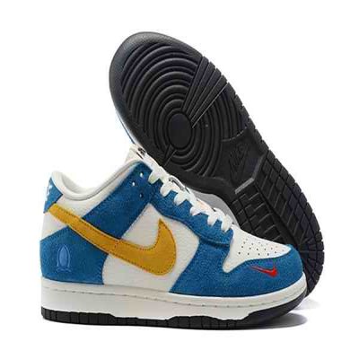 Women's Dunk Low SB Blue/White Shoes 0172