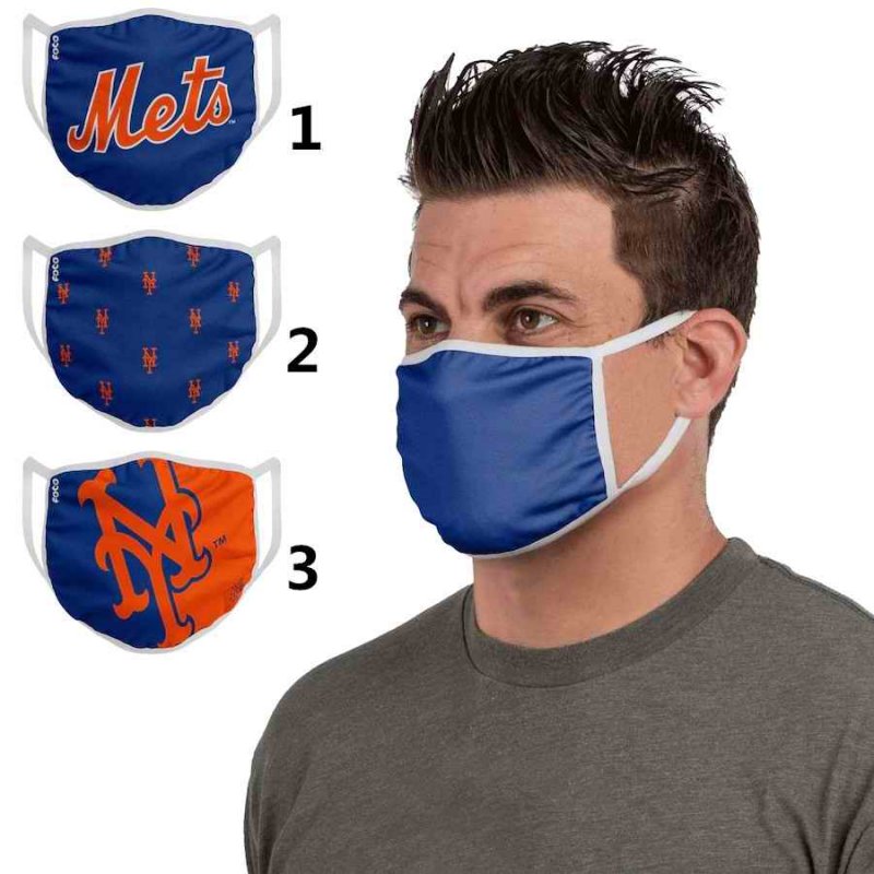 New York Mets Sports Face Mask 001 Filter Pm2.5 (Pls check description for details)