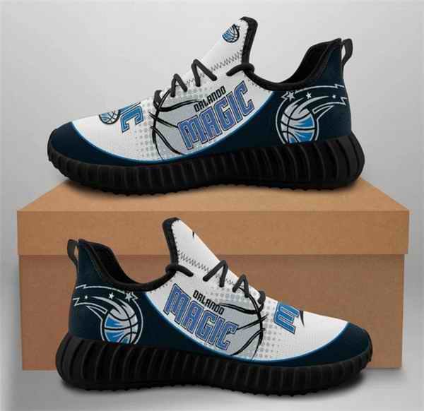 Women's Orlando Magic Mesh Knit Sneakers/Shoes 002