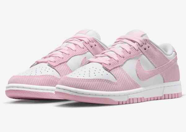 Men's Dunk Low 'Pink Corduroy' Shoes 0264