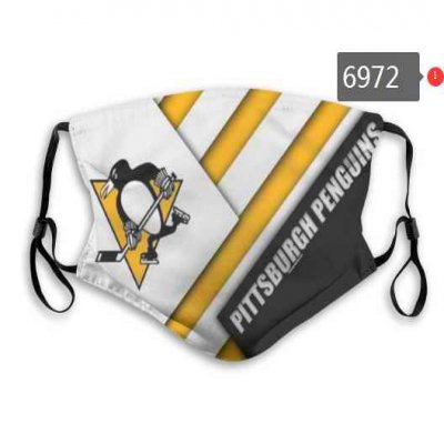 Pittsburgh Penguins Face Mask 6972 Filter Pm2.5 (Pls check description for details)