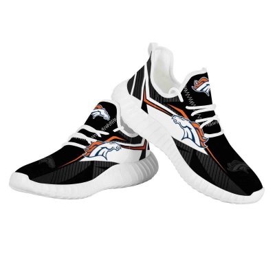 Women's Denver Broncos Mesh Knit Sneakers/Shoes 011