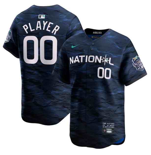 Men's Colorado Rockies Active Player Custom Royal 2023 All-star Stitched Baseball Jersey