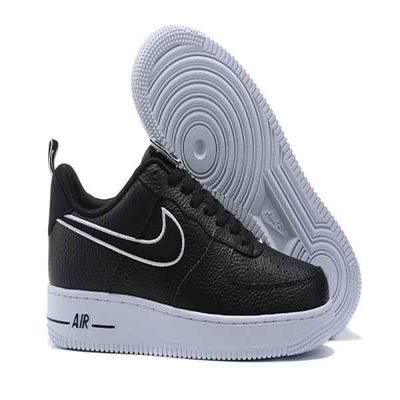 Men's Air Force 1 Black Shoes 0130