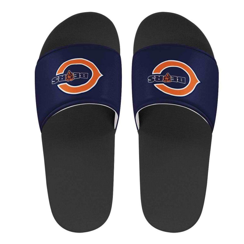 Men's Chicago Bears Flip Flops 001