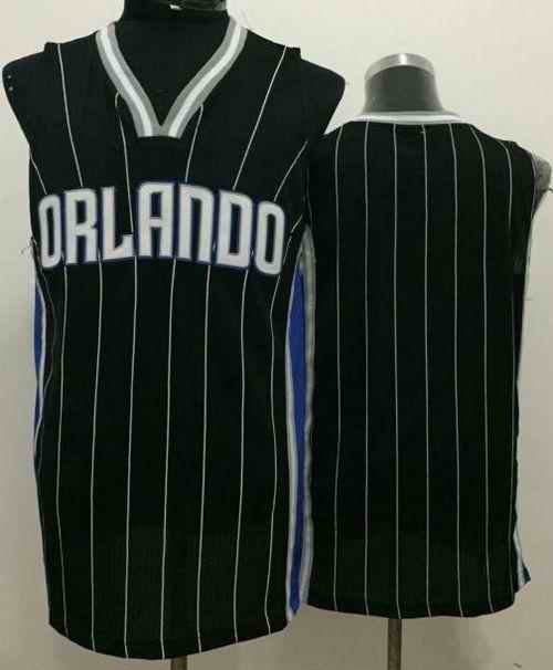 Magic Blank Black Revolution 30 Stitched NBA Jersey