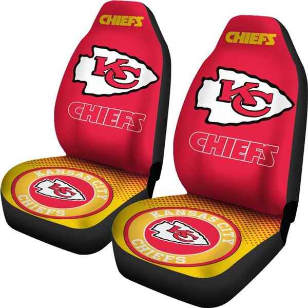 Kansas City Chiefs New Fashion Fantastic Car Seat Covers 001(Pls Check Description For Details)