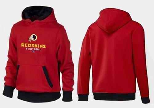 Washington Redskins Critical Victory Pullover Hoodie Red & Black