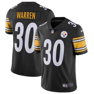 Men's Pittsburgh Steelers #30 Jaylen Warren Black Vapor Untouchable Limited Stitched Jersey