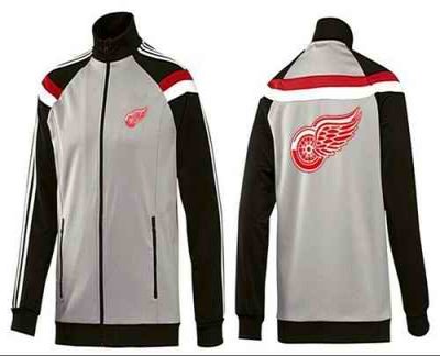 NHL Detroit Red Wings Zip Jackets Grey