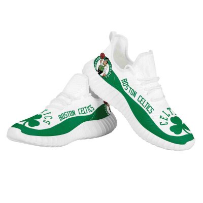 Men's Boston Celtics Mesh Knit Sneakers/Shoes 002