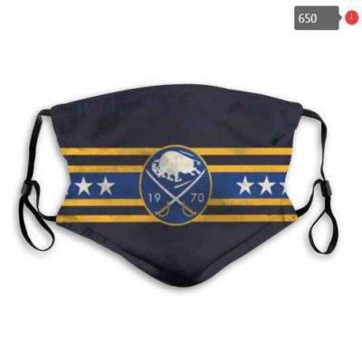 Buffalo Sabres Face Mask 001 Filter Pm2.5 (Pls check description for details)